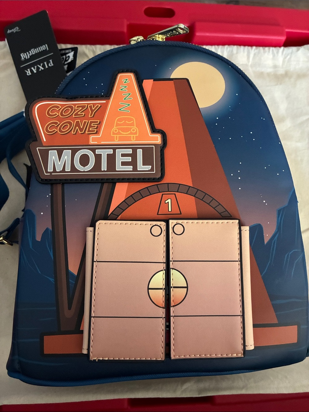 Cozy Cone Motel Loungefly Mini Backpack